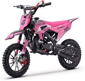 Beneo Motors CROSS XM, benzínová motorka pre deti, 50cm3, ružová