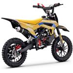 Beneo Motors CROSS XM, benzínová motorka pre deti, 50cm3, žltá