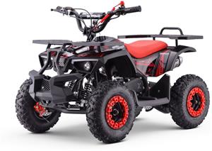 Beneo Motors Explorer, benzínová štvorkolka pre deti, 50cm3, červená