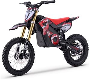 Beneo Motors Falcon, elektrický Motocross pre deti a tínedžerov, 1600W, červený