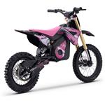 Beneo Motors Falcon, elektrický Motocross pre deti a tínedžerov, 1600W, ružový