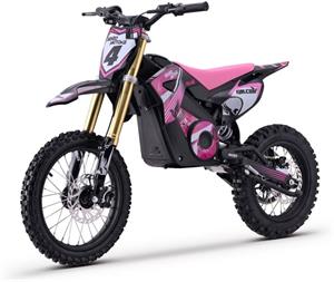 Beneo Motors Falcon, elektrický Motocross pre deti a tínedžerov, 1600W, ružový