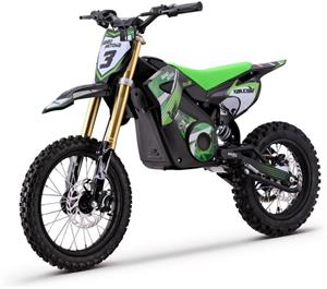 Beneo Motors Falcon, elektrický Motocross pre deti a tínedžerov, 1600W, zelený