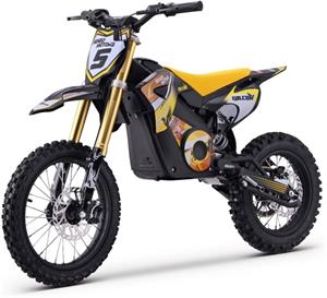 Beneo Motors Falcon, elektrický Motocross pre deti a tínedžerov, 1600W, žltý