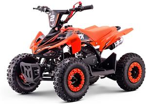 Beneo Motors MTX, benzínová štvorkolka pre deti, 49cm3, oranžová