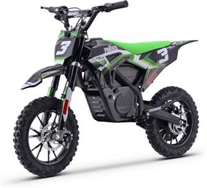Beneo Motors Panther, elektrický Motocross pre deti, 550W, zelený