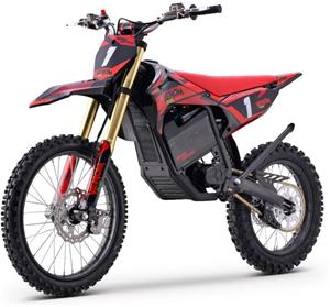 Beneo Motors Venom PLUS, elektrický Motocross, 8000W, červený