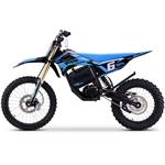 Beneo Motors Venom PLUS, elektrický Motocross, 8000W, modrý