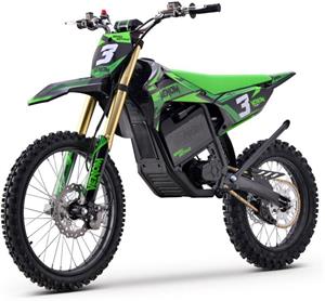 Beneo Motors Venom PLUS, elektrický Motocross, 8000W, zelený