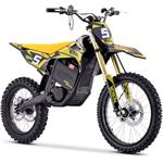 Beneo Motors Venom PLUS, elektrický Motocross, 8000W, žltý