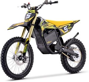 Beneo Motors Venom PLUS, elektrický Motocross, 8000W, žltý