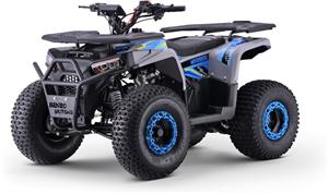 Beneo Motors Warrior, benzínová štvorkolka pre deti, 125cm3, modrá