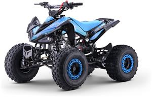 Beneo Motors ZXT, benzínová štvorkolka pre deti, 125cm3, modrá