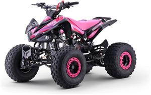 Beneo Motors ZXT, benzínová štvorkolka pre deti, 125cm3, ružová