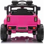 Beneo Offroad New elektrické autíčko s pohonom zadných kolies, ružové