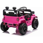 Beneo Offroad New elektrické autíčko s pohonom zadných kolies, ružové