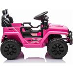 Beneo Offroad New elektrické autíčko s pohonom zadných kolies, ružové