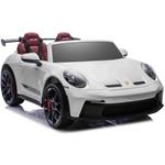 Beneo Porsche 911GT3, elektrické autíčko, 24V, 200W, biele