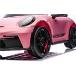 Beneo Porsche 911GT3, elektrické autíčko, 24V, 200W, ružové
