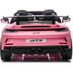 Beneo Porsche 911GT3, elektrické autíčko, 24V, 200W, ružové