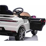Beneo Porsche Cayenne, elektrické autíčko, 12V s pohonom zadných kolies, biele