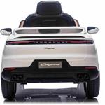 Beneo Porsche Cayenne, elektrické autíčko, 12V s pohonom zadných kolies, biele