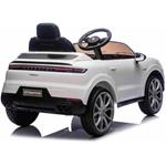 Beneo Porsche Cayenne, elektrické autíčko, 12V s pohonom zadných kolies, biele
