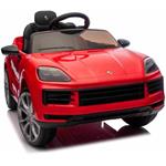Beneo Porsche Cayenne, elektrické autíčko, 12V s pohonom zadných kolies, červené