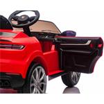 Beneo Porsche Cayenne, elektrické autíčko, 12V s pohonom zadných kolies, červené