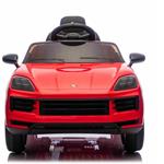 Beneo Porsche Cayenne, elektrické autíčko, 12V s pohonom zadných kolies, červené