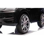Beneo Porsche Cayenne, elektrické autíčko, 12V s pohonom zadných kolies, čierne