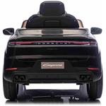 Beneo Porsche Cayenne, elektrické autíčko, 12V s pohonom zadných kolies, čierne