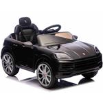 Beneo Porsche Cayenne, elektrické autíčko, 12V s pohonom zadných kolies, čierne
