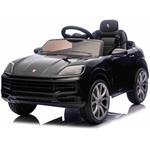 Beneo Porsche Cayenne, elektrické autíčko, 12V s pohonom zadných kolies, čierne