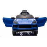 Beneo Porsche Cayenne, elektrické autíčko, 12V s pohonom zadných kolies, modré