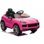 Beneo Porsche Cayenne, elektrické autíčko, 12V s pohonom zadných kolies, ružové