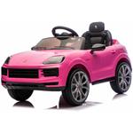 Beneo Porsche Cayenne, elektrické autíčko, 12V s pohonom zadných kolies, ružové
