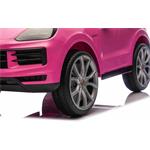 Beneo Porsche Cayenne, elektrické autíčko, 12V s pohonom zadných kolies, ružové