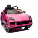 Beneo Porsche Cayenne, elektrické autíčko, 12V s pohonom zadných kolies, ružové