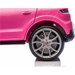 Beneo Porsche Cayenne, elektrické autíčko, 12V s pohonom zadných kolies, ružové