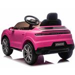 Beneo Porsche Cayenne, elektrické autíčko, 12V s pohonom zadných kolies, ružové