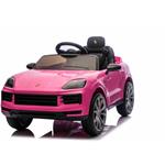 Beneo Porsche Cayenne, elektrické autíčko, 12V s pohonom zadných kolies, ružové