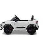 Beneo Porsche Macan, elektrické autíčko s pohonom zadných kolies a licenciou, 2x35W, biele