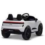 Beneo Porsche Macan, elektrické autíčko s pohonom zadných kolies a licenciou, 2x35W, biele