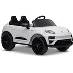 Beneo Porsche Macan, elektrické autíčko s pohonom zadných kolies a licenciou, 2x35W, biele