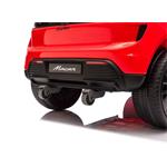 Beneo Porsche Macan, elektrické autíčko s pohonom zadných kolies a licenciou, 2x35W, červené