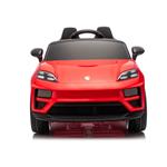 Beneo Porsche Macan, elektrické autíčko s pohonom zadných kolies a licenciou, 2x35W, červené