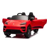 Beneo Porsche Macan, elektrické autíčko s pohonom zadných kolies a licenciou, 2x35W, červené