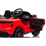Beneo Porsche Macan, elektrické autíčko s pohonom zadných kolies a licenciou, 2x35W, červené