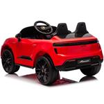 Beneo Porsche Macan, elektrické autíčko s pohonom zadných kolies a licenciou, 2x35W, červené
